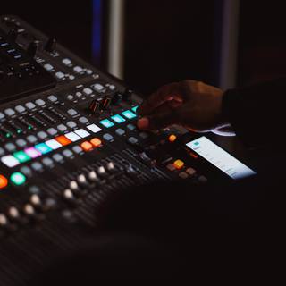 Mixing console wallpaper