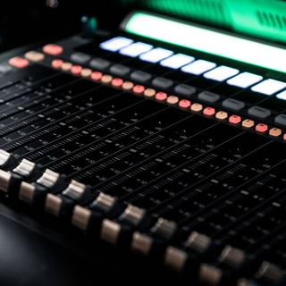 Mixing console wallpaper