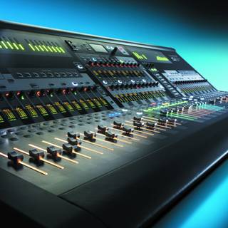 Mixing console wallpaper