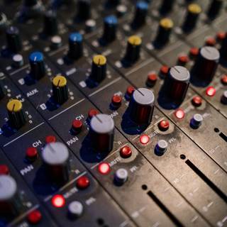 Mixing console wallpaper