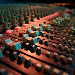Mixing console wallpaper