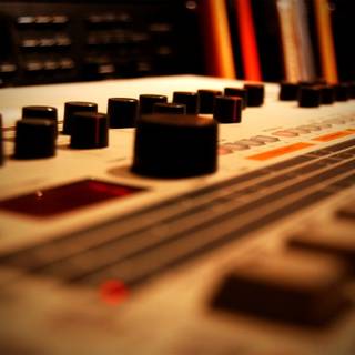 Mixing console wallpaper