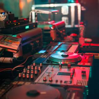 Mixing console wallpaper