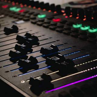 Mixing console wallpaper