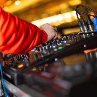 Mixing console wallpaper