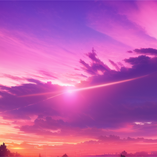 Sunset glow wallpaper