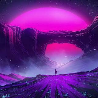 Aesthetic art 4k wallpaper