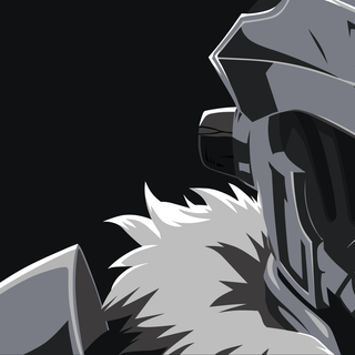 Black and white anime PS5 wallpaper