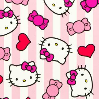 4k Hello Kitty wallpaper