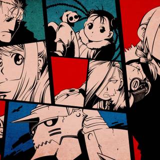 Full Metal Alchemist 4k wallpaper