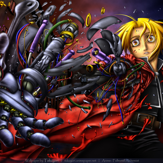 Full Metal Alchemist 4k wallpaper