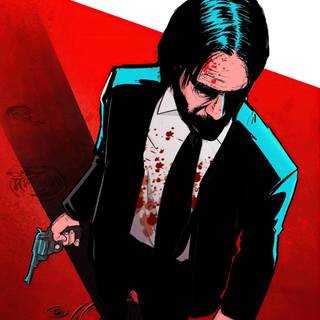 John Wick art wallpaper