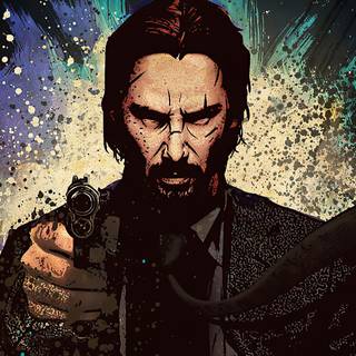 John Wick art wallpaper