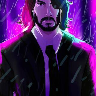 John Wick art wallpaper