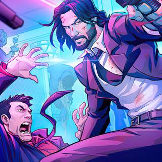 John Wick art wallpaper