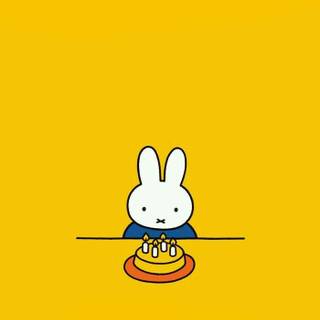 Miffy iPhone wallpaper