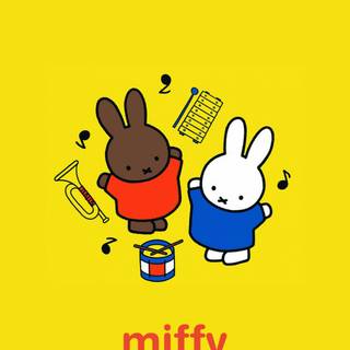 Miffy iPhone wallpaper