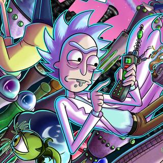 Rick and Morty 4k PC wallpaper