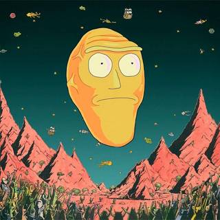 Rick and Morty 4k PC wallpaper