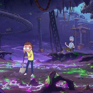 Rick and Morty 4k PC wallpaper