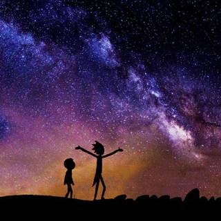 Rick and Morty 4k PC wallpaper