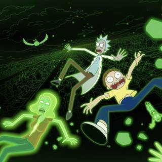 Rick and Morty 4k PC wallpaper