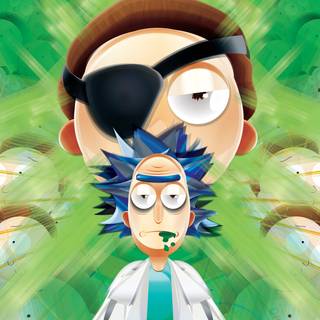 Rick and Morty 4k PC wallpaper