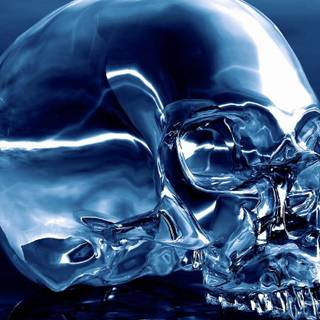 Crystal skull wallpaper