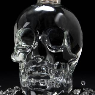 Crystal skull wallpaper