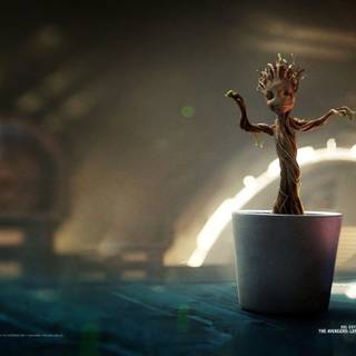 Groot 4k PC wallpaper