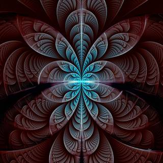 Red graphics wallpaper