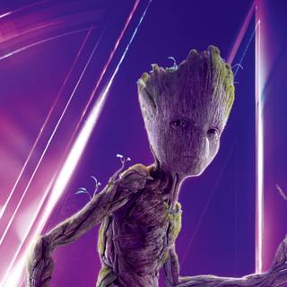 Groot 4k PC wallpaper