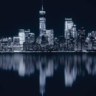 New York night 4k wallpaper