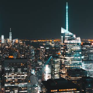 New York night 4k wallpaper