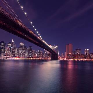 New York night 4k wallpaper