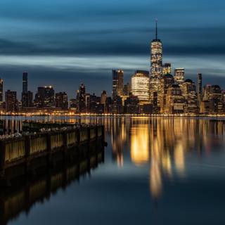 New York night 4k wallpaper