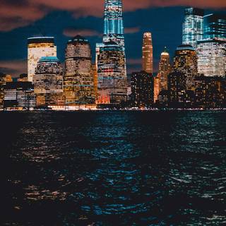 New York night 4k wallpaper