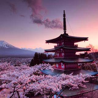 1920x1080 Japan winter wallpaper