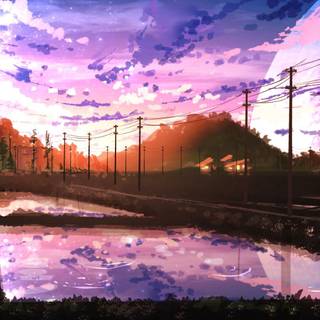 Anime aesthetic 4k phone wallpaper