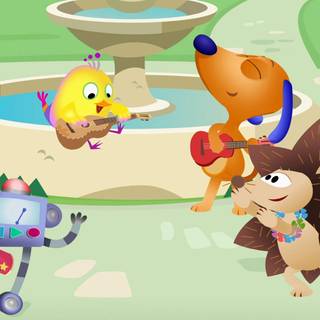 Ping and Friends wallpaper