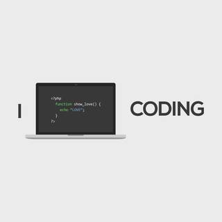 Coding laptop wallpaper