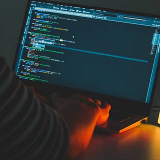 Coding laptop wallpaper