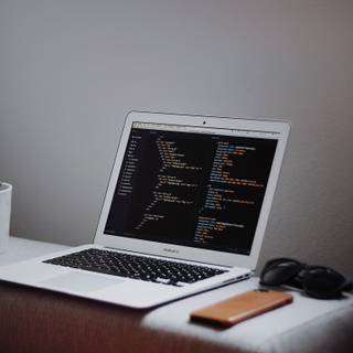 Coding laptop wallpaper