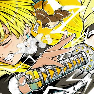 Zenitsu Thunder Breathing wallpaper