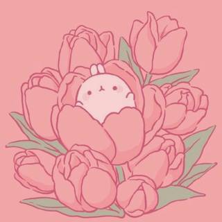 Tulip aesthetic wallpaper