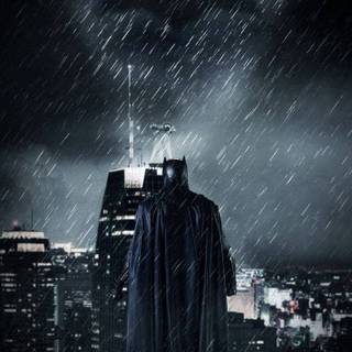 Batman rain wallpaper