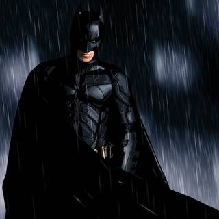 Batman rain wallpaper
