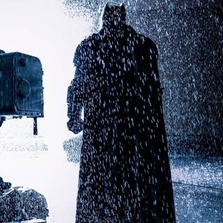 Batman rain wallpaper