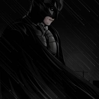 Batman rain wallpaper
