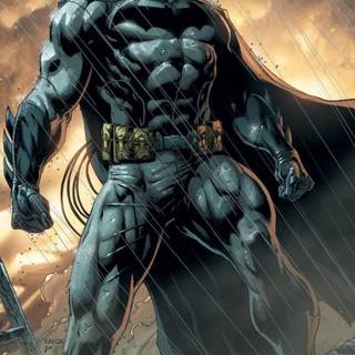 Batman rain wallpaper